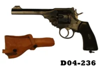 101-D04-236  .455 Webley MK4 6" Service Revolver - Holster