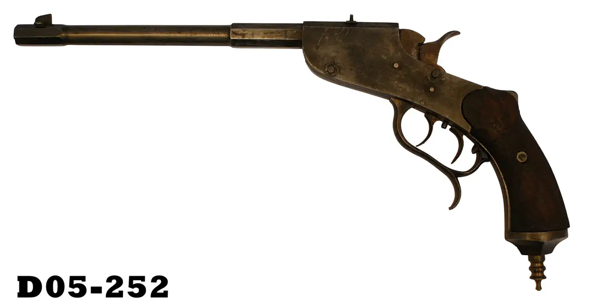 101-D05-252 .22short Flobert "ZAR" Type German Saloon/Parlour Pistol