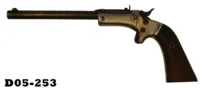 101-D05-253  .22 Stevens Tip-up Pistol - Pre 1898