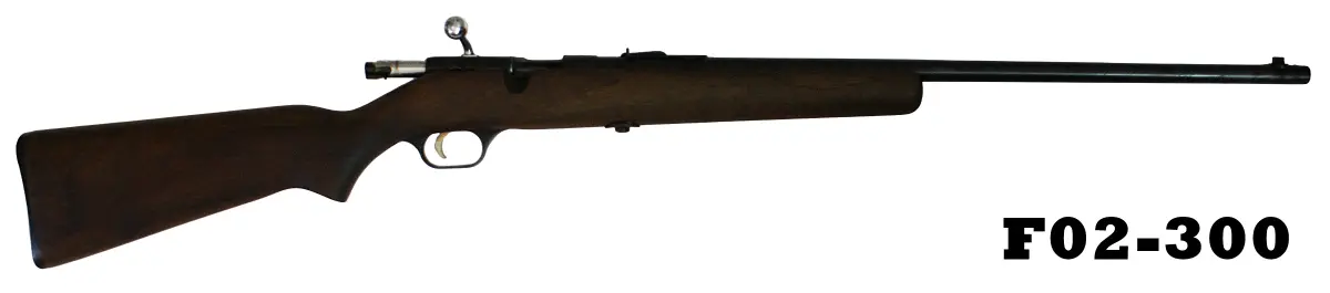 101-F02-300 .22lr Savage Single-Shot Model 3-D Rifle