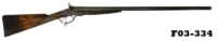 101-F03-334  12ga W.H. Tisdall S/S Hammer Shotgun