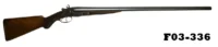 101-F03-336  12ga Kynoch S/S Hammer Shotgun