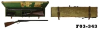 101-F03-343  12ga Watson Bro. S/S  Hammer Shotgun - Cased