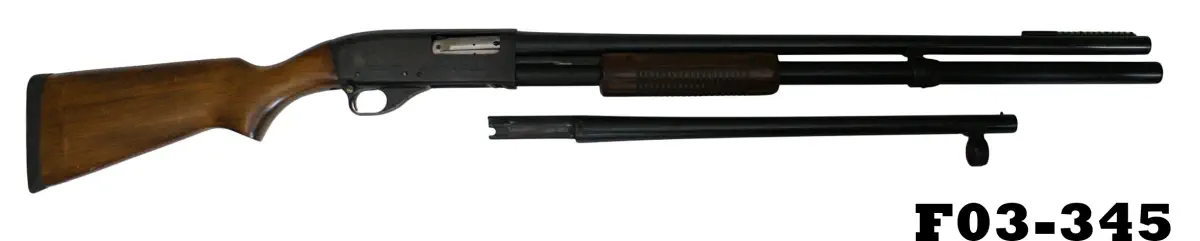 101-F03-345 12ga CBC Mod 586 Pump-Action Field Shotgun - Additional 19,5" Defense Barrel