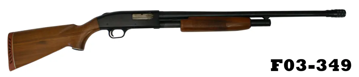 101-F03-349 12ga Mossberg Pump Action 500AB Field Shotgun