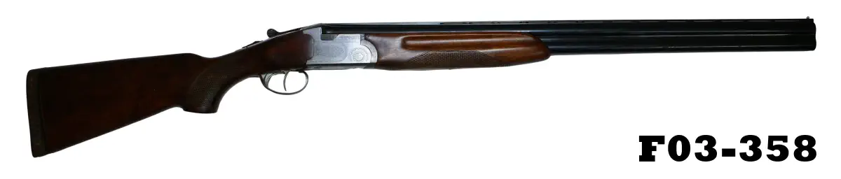 101-F03-358 12ga Sarasqueta O/U Ejector Shotgun