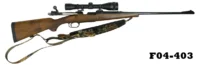101-F04-403  9.3x62mm B-Type Oberndorf Mauser Rifle - Scoped