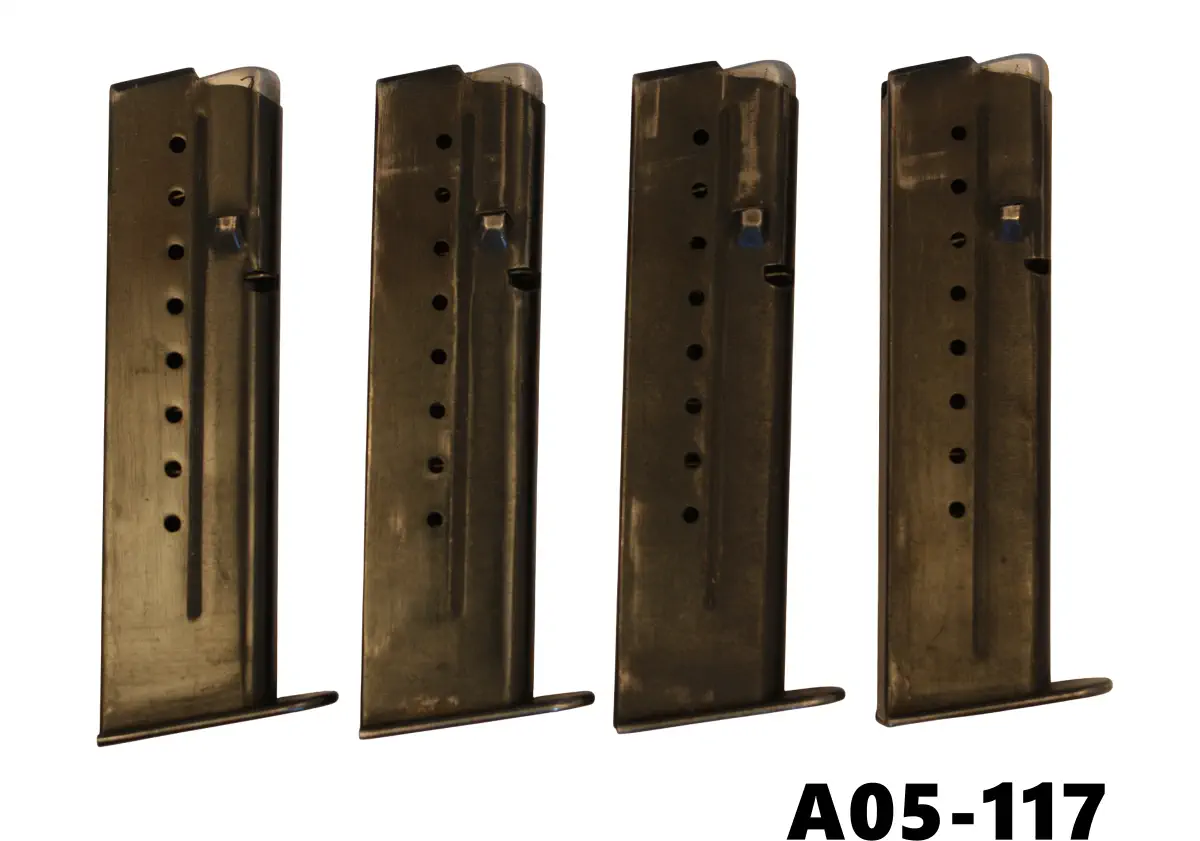 102-A05-117 9mmp Norinco 77B 8 Round Magazines x 4