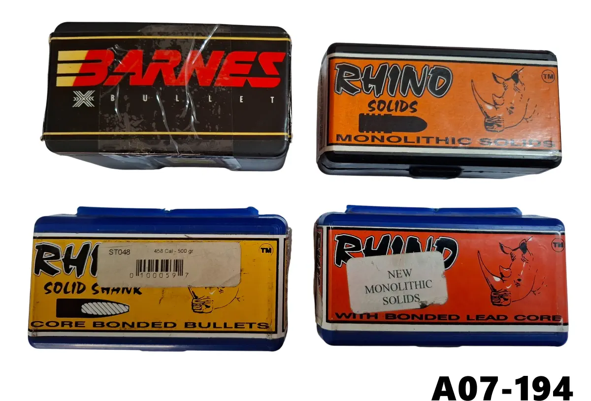 102-A07-194 .458 Mixed Bullets x 180