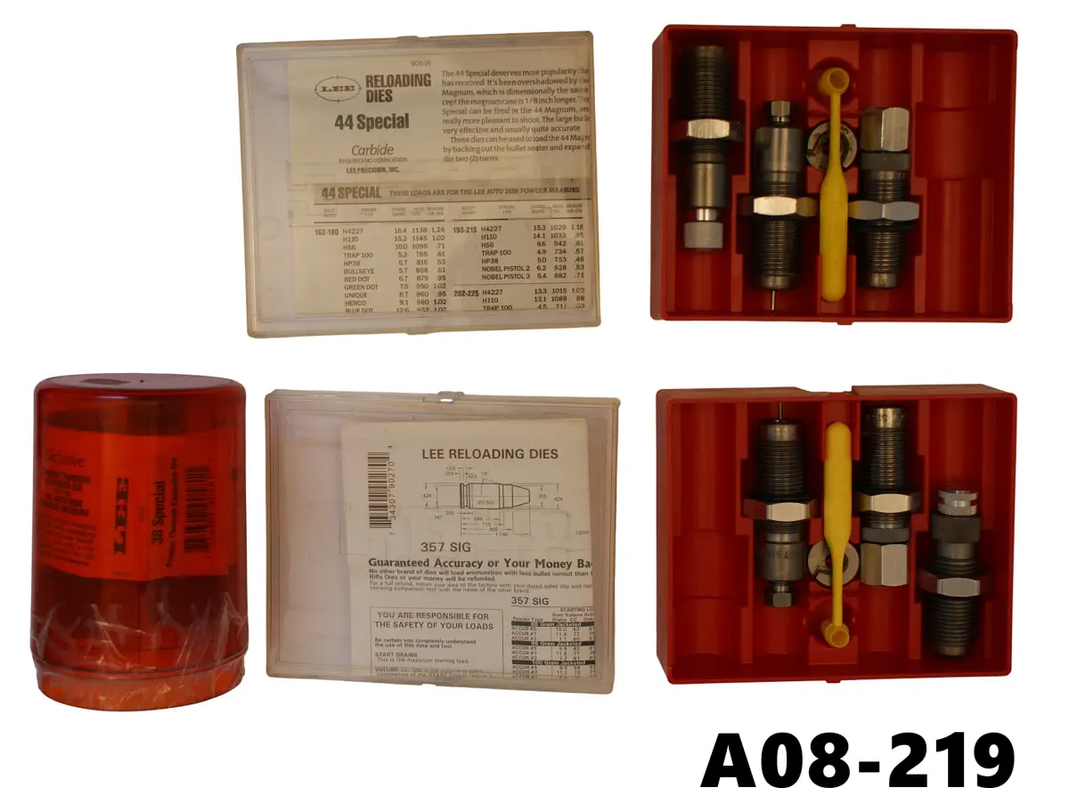 102-A08-219 Lee 3 Die Sets x 3