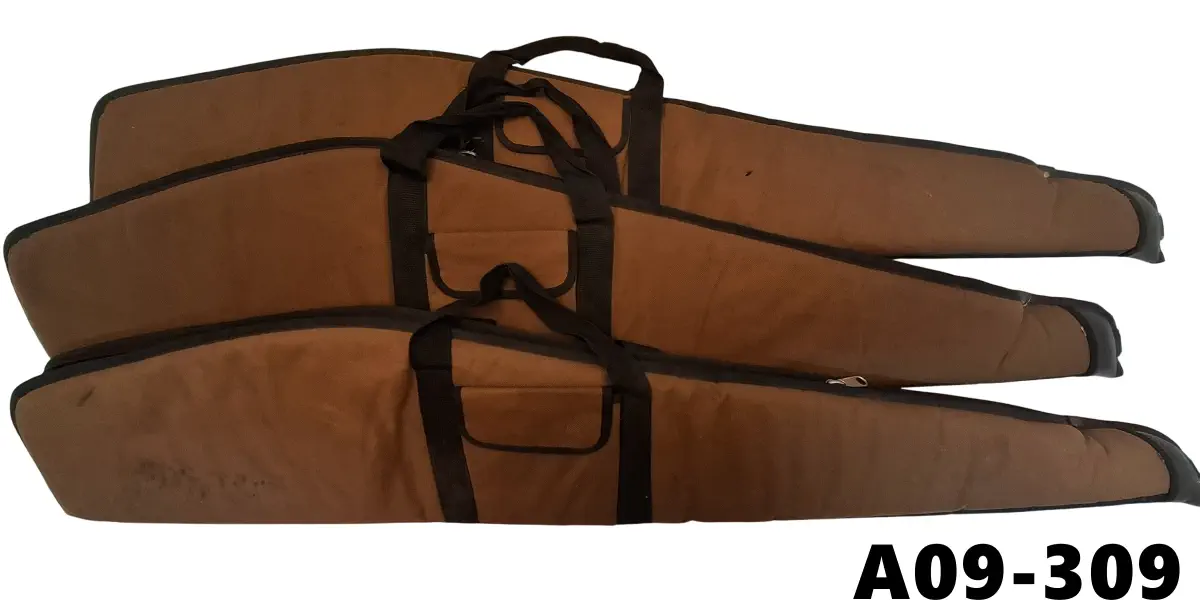 102-A09-309 Brown Padded Canvas Rifle Bag 48" x 3