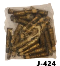 102-J-424  .577/.450 Martini Henry Coiled Brass Ammunition x 35