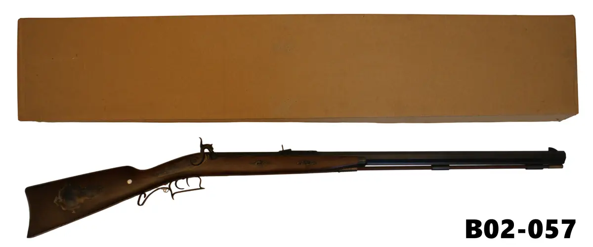 103-B02-057-.50cal Pedersoli Tryon Percussion "Target" Rifle - S.219 New & Boxed