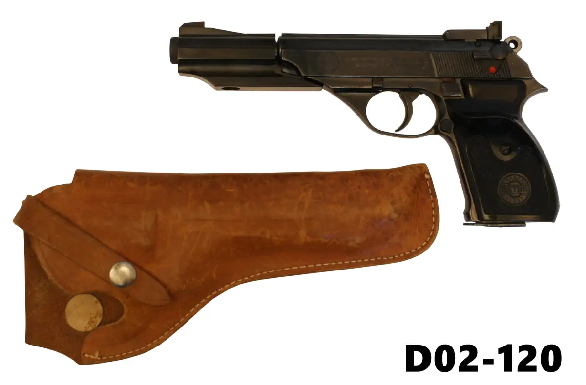 103-D02-120-.22lr Astra Constable Sport Target Pistol - Holster