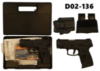 103-D02-136-9mmp Taurus Millennium G2 PT111 Pistol - 2 Spare Magazines, Holster & Cased