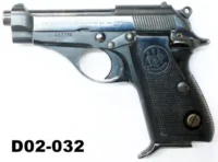 104A-D02-032  7.65mm Beretta Mod 70 Pistol