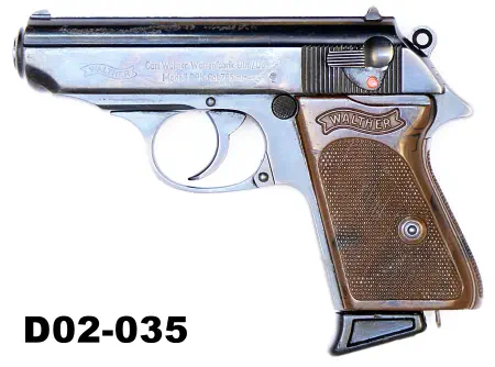 104A-D02-035 7.65mm Walther Mod PPK Pistol