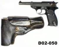 104A-D02-050  9mmp Walther P-38 Un-Marked Pistol - Issue Holster