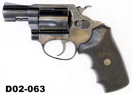 104A-D02-063 .38spl Rossi 2" Blue "Snubbie" Revolver