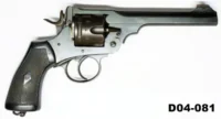 104A-D04-081  .455 Webley MK6 6" Service Revolver