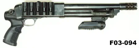104A-F03-094 12ga Norinco Y.L12-IJS Pump-Action Defense Shotgun