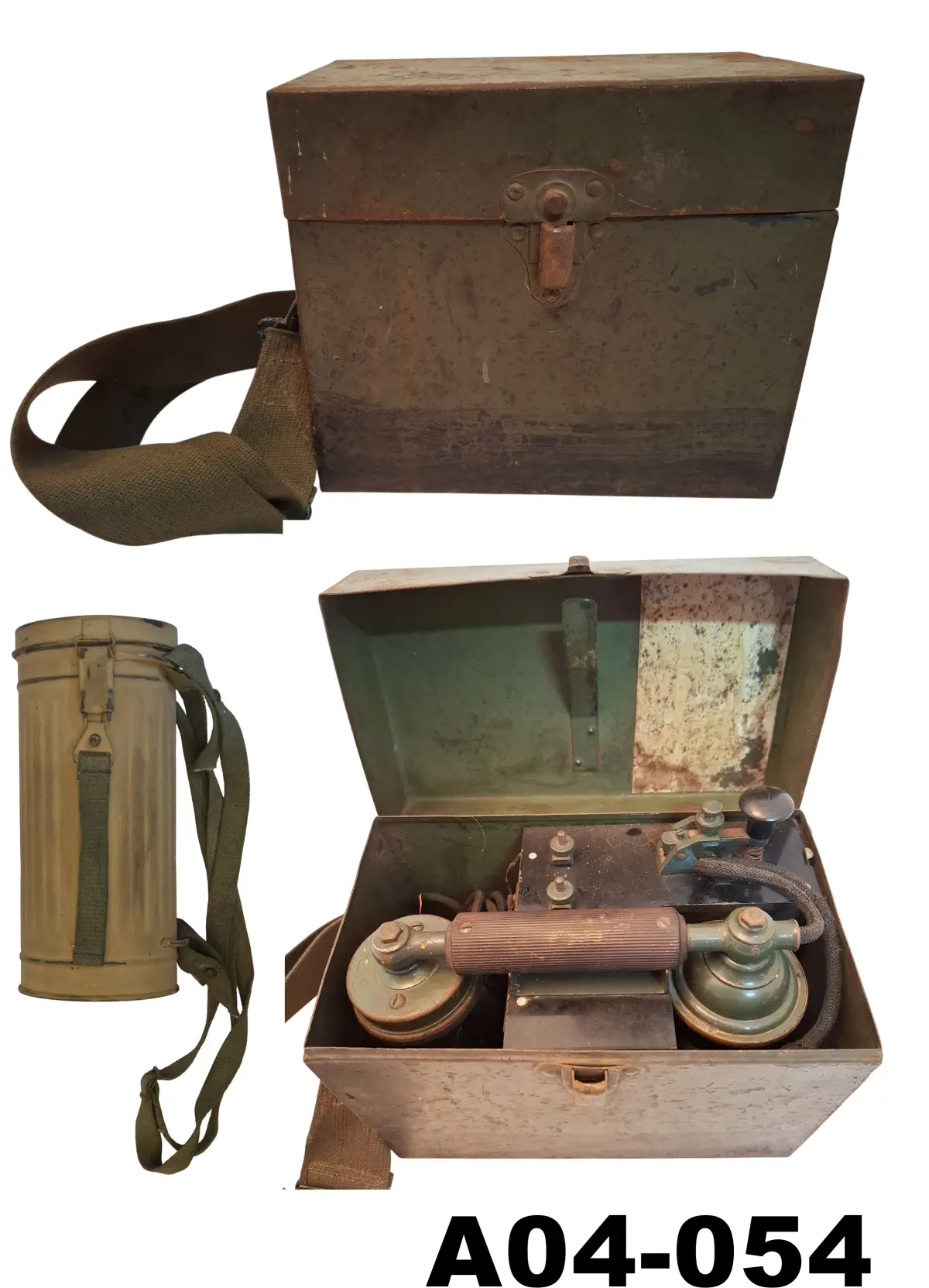 104-A04-054 WWII Field Telephone - Accessories