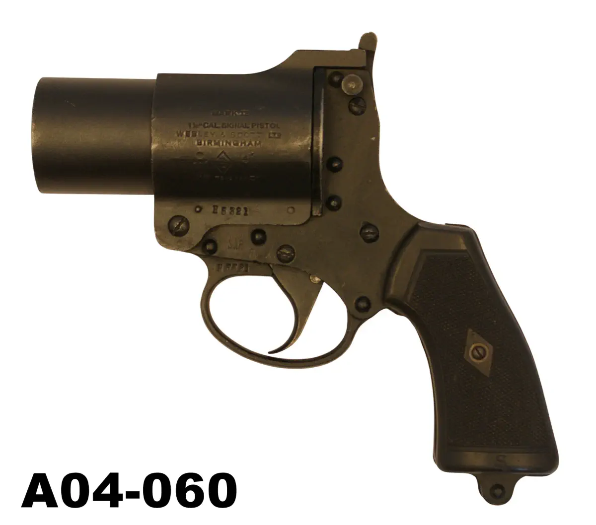104-A04-060 1 1/2" Webley & Scott MK IV Signal Pistol