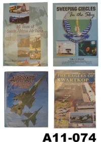 104-A11-074  S.A Aircraft Books x 4