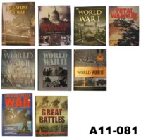 104-A11-081 Warfare Hardcover book x 9