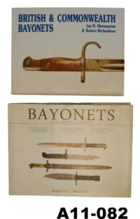 104-A11-082  Bayonets Hard Cover Books X 2