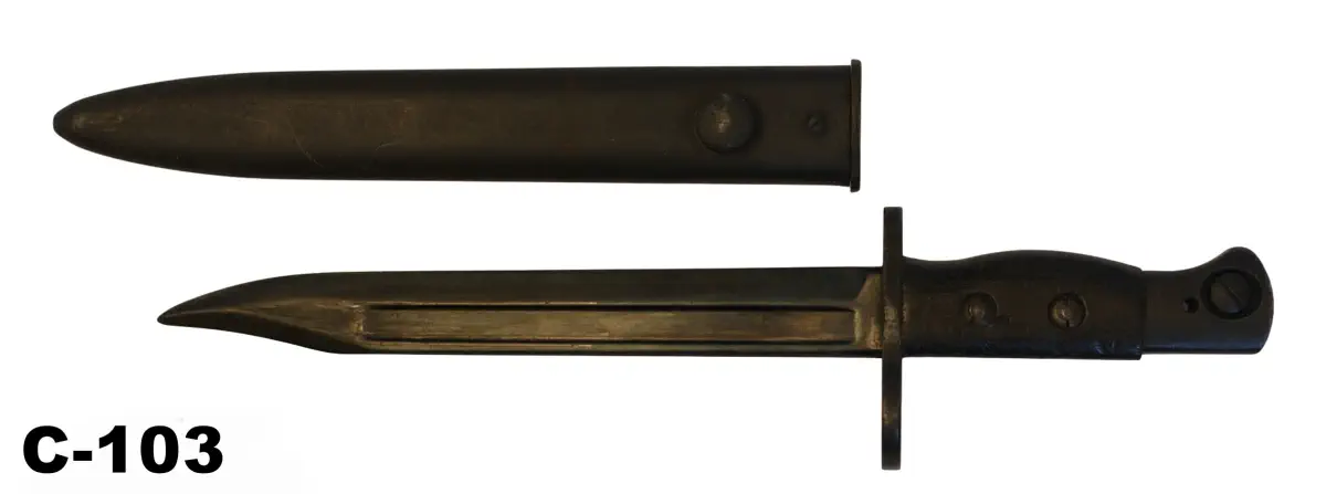 104-C-103 British No. 5 MK1 Jungle Carbine Bayonet