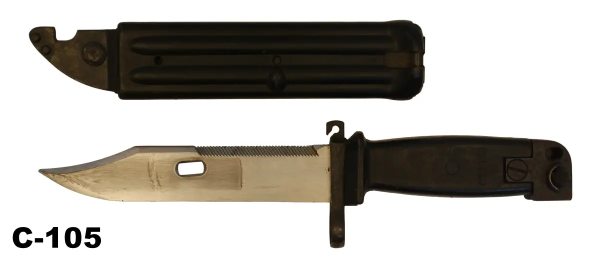 104-C-105 German G36 Bayonet with Scabbard