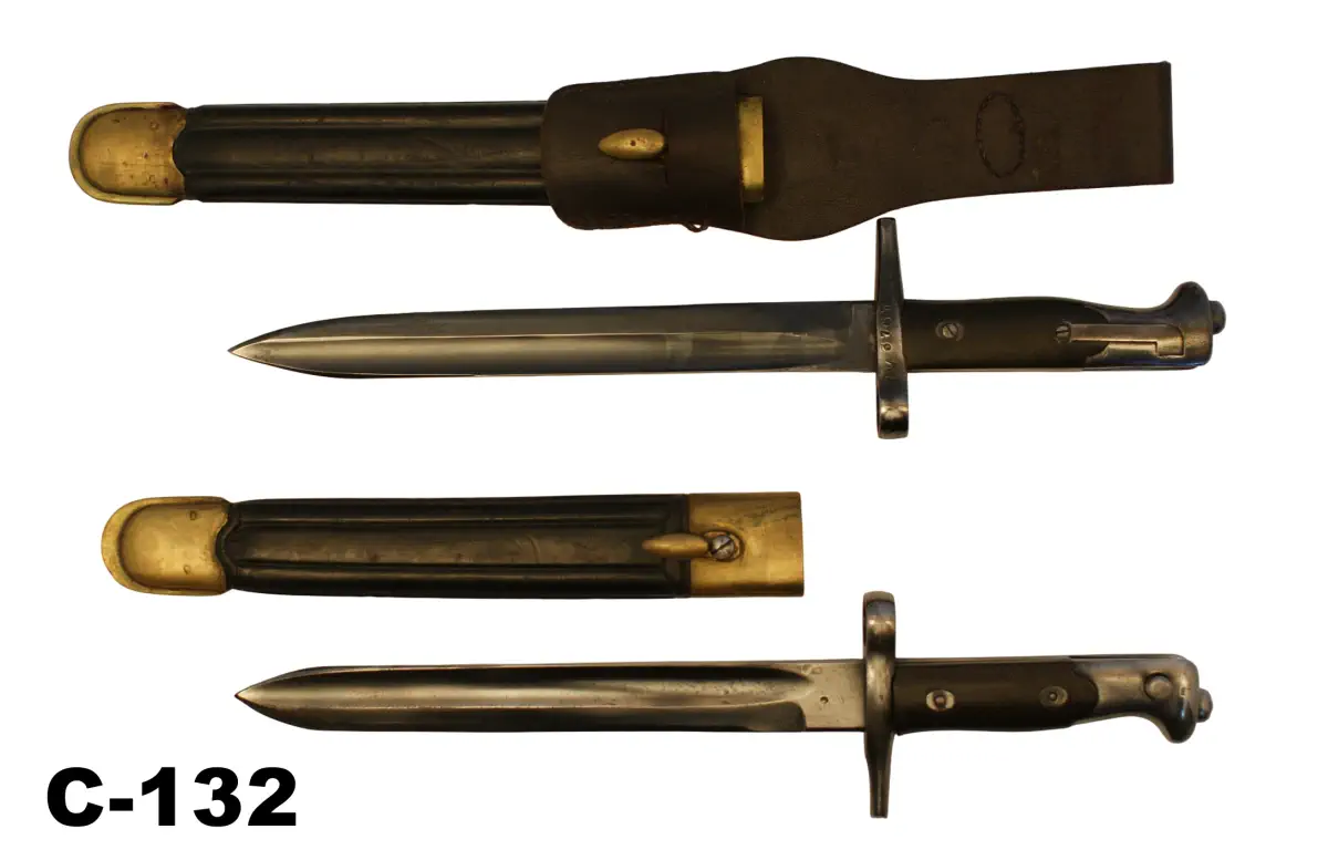 104-C-132 Italian Model 1870/15 Knife Bayonet x 2