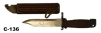 104-C-136  Polish AKM Knife Bayonet
