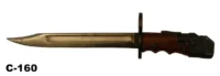 104-C-160 UK Sten No.7 MK1/L Bayonet (No Scabbard)