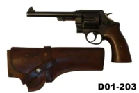 104-D01-203  .455 Smith & Wesson 2nd 6,5" Model Hand-Ejector Service Pistol - Holster