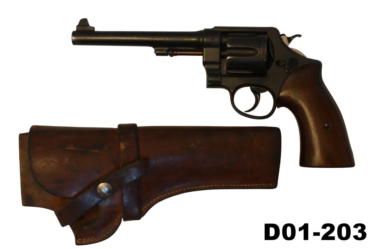 104-D01-203 .455 Smith & Wesson 2nd 6,5" Model Hand-Ejector Service Pistol - Holster