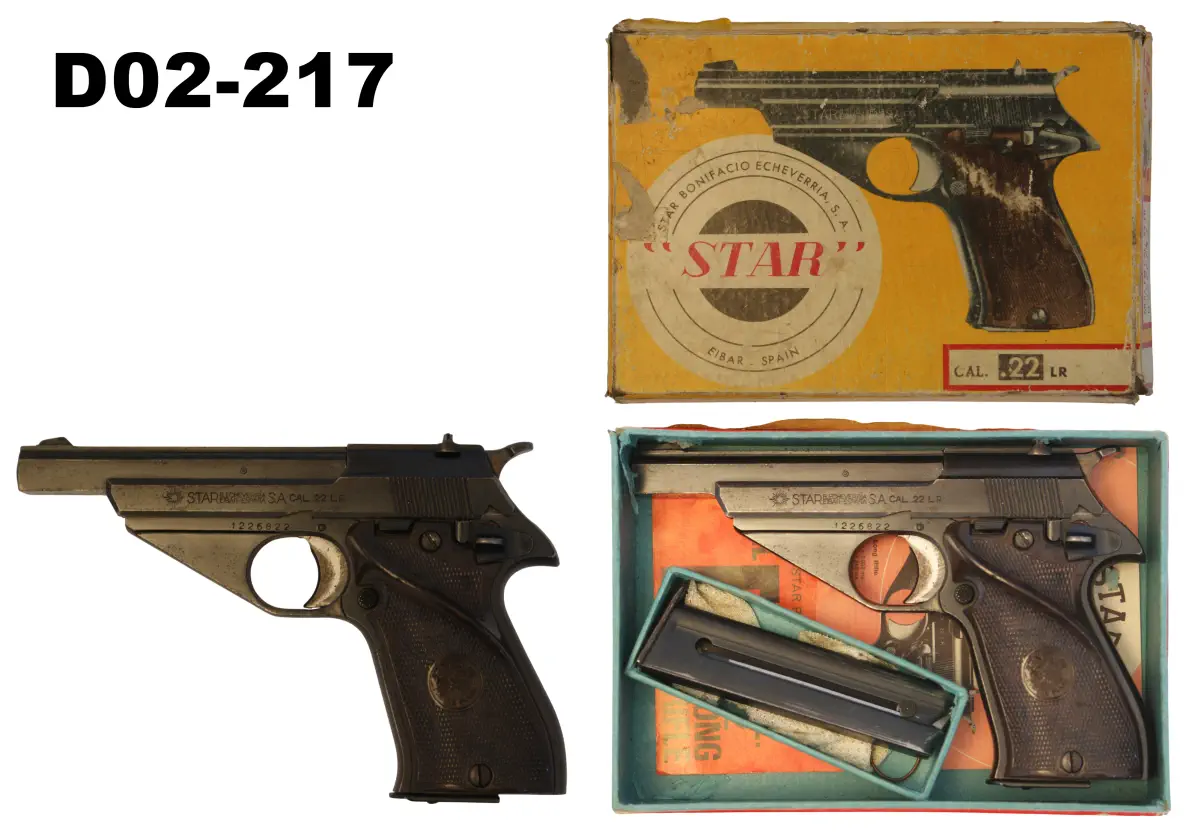 104-D02-217 .22lr Star FM 4,3" Pistol - Boxed & Spare Magazine