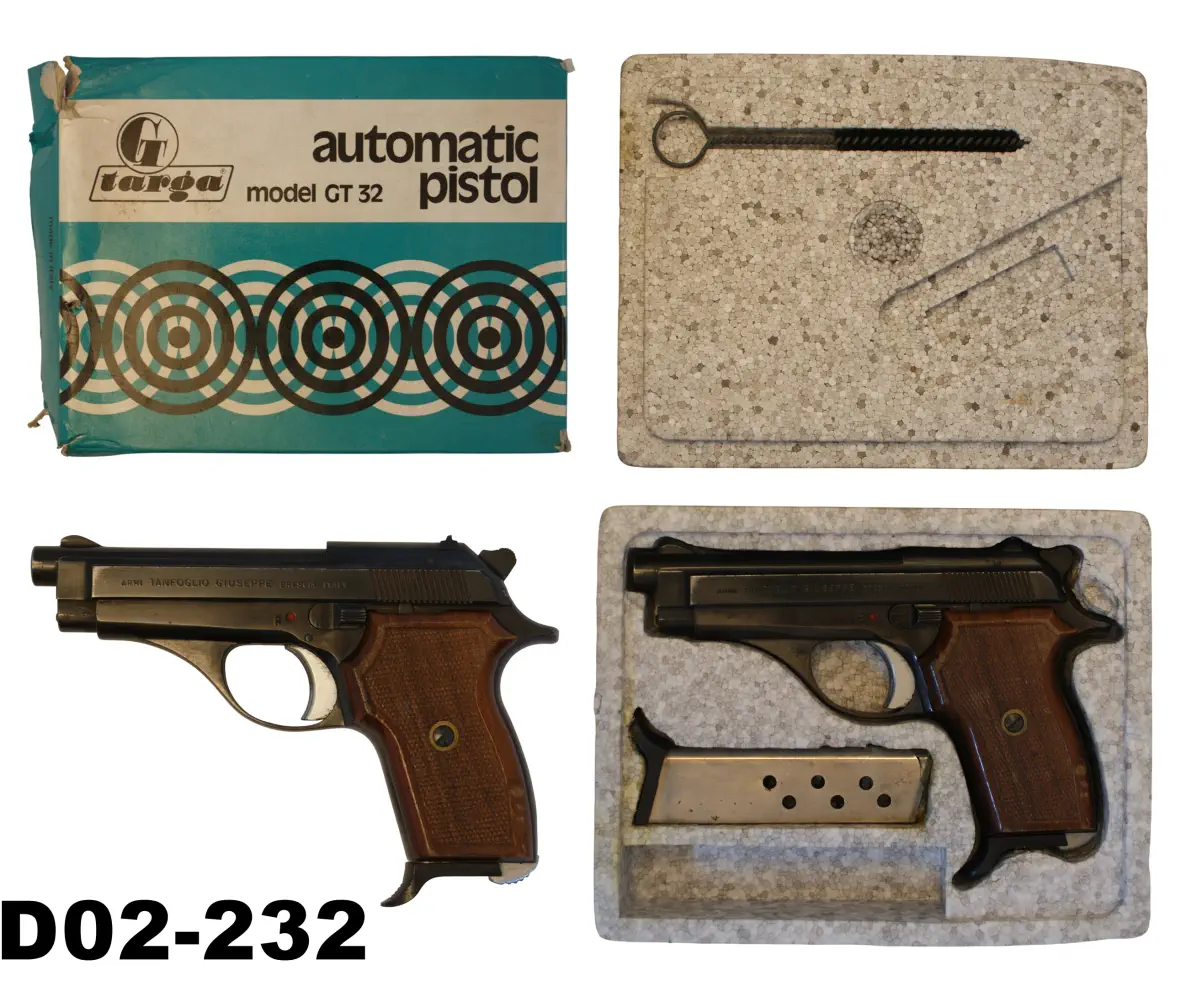 104-D02-232 7.65mm Targa Mod GT32E PIstol - Boxed