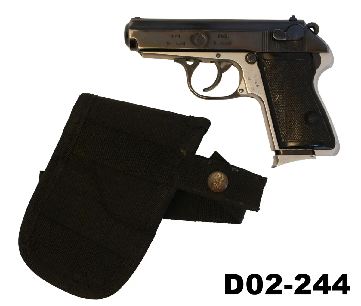104-D02-244 9x18mm Makarov Hungarian F.E.G R61 Service Pistol