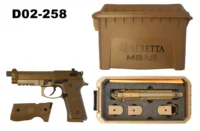 104-D02-258  9mmp Beretta M9A3 Pistol Cased & 2 Spare Magazines