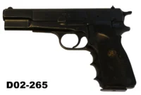 104-D02-265  9mmp FN Browning Hi-Power Pistol