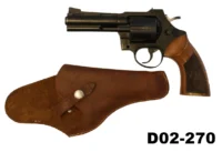 104-D02-270  .38spl Luger 4" Revolver - Holster