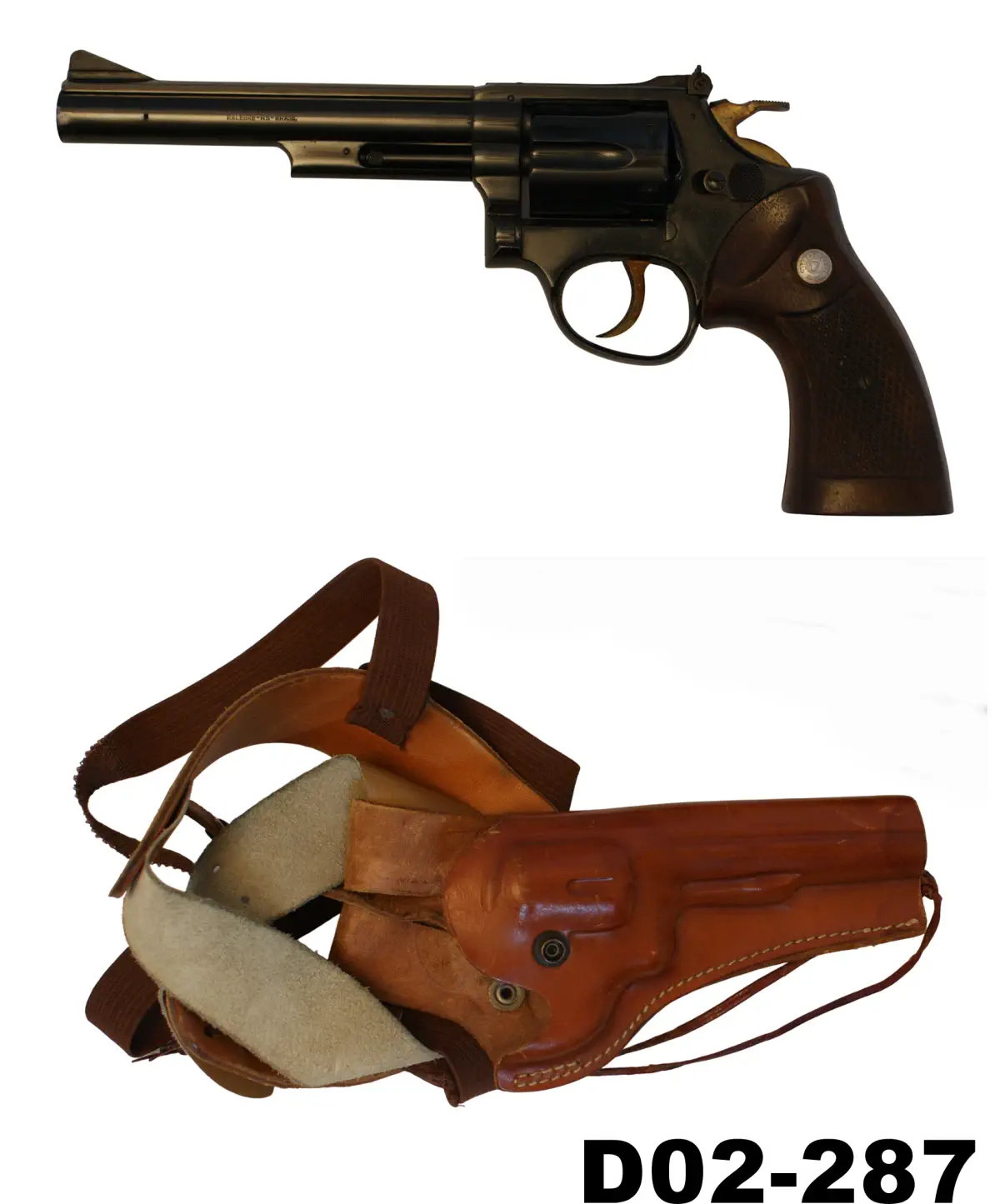104-D02-287 .357mag Taurus 6" Revolver & Holster