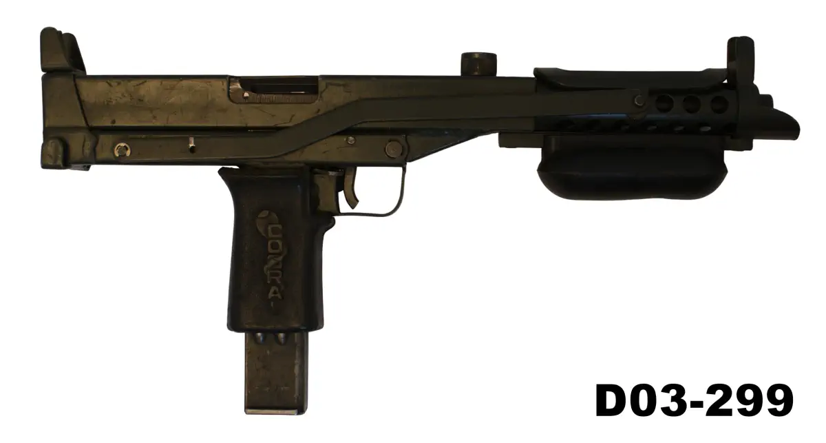 104-D03-299 9mmp Rhodesian Cobra Hand Machine Carbine