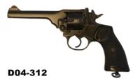 104-D04-312 .38s&w Webley & Scott 5" MK4 War Finish Revolver