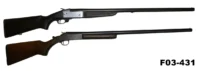 104-F03-431 12ga CBC Mod 651 & H&R Single Barrel Shotguns x 2