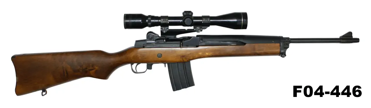 104-F04-446 .223 Ruger Mini-14 Rifle - Scoped
